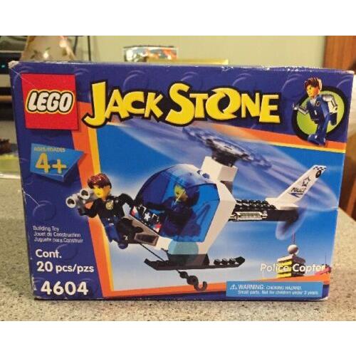 Lego Juniors Jack Stone: 4604 Police Copter City Town