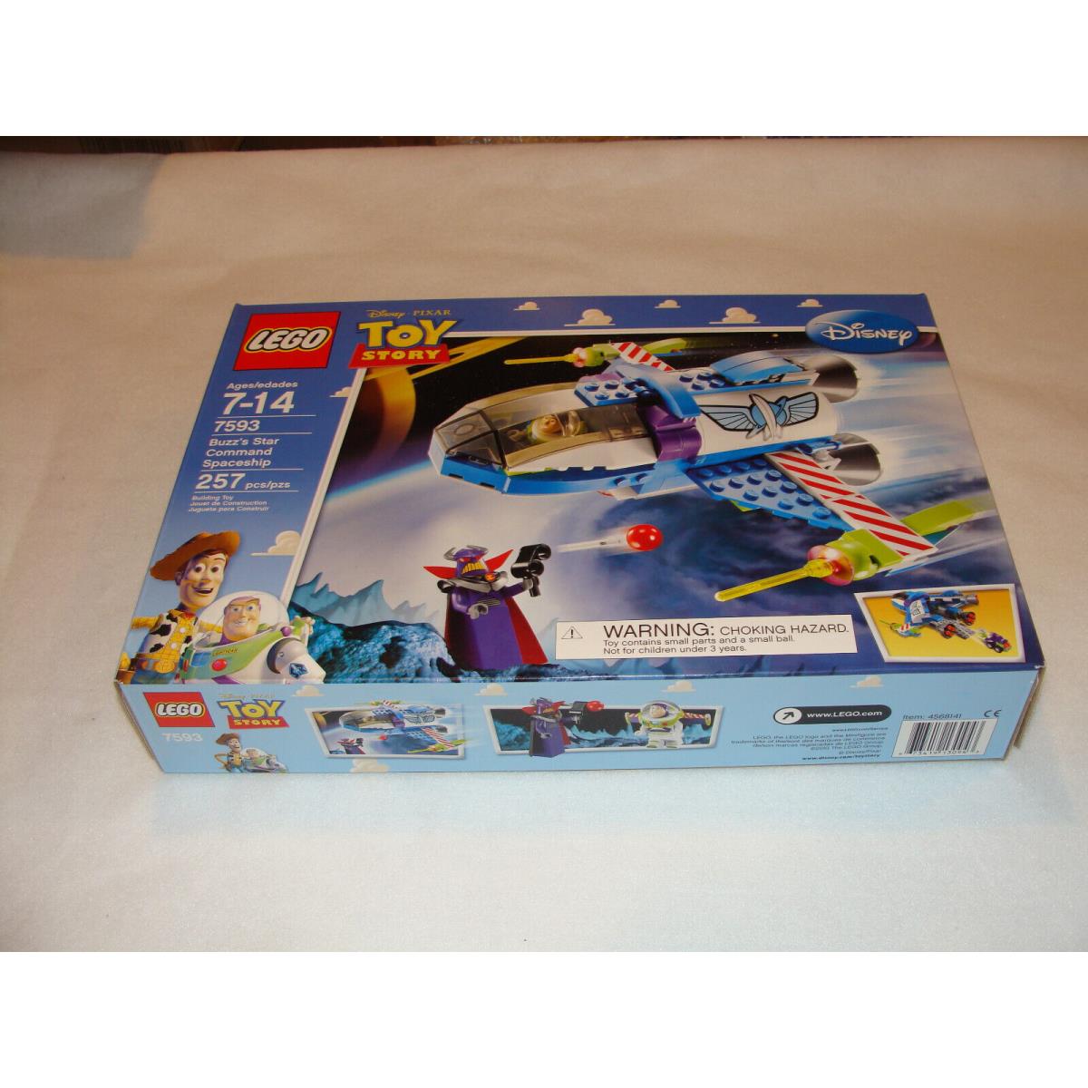 Lego 7593 Toy Story Buzz`s Star Command Spaceship