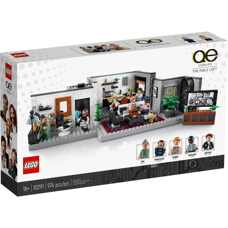 Lego Creator Expert 10291 Queer Eye The Fab 5 Loft Set