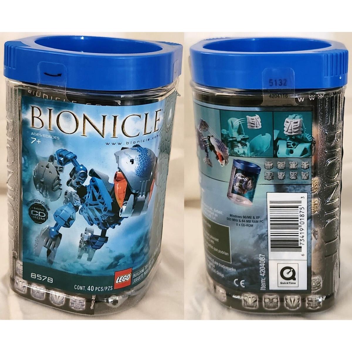 Lego Bionicle 8578 Gahlok-kal - IN Tub - Retired