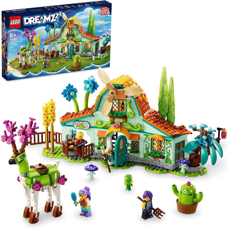 Lego Dreamzzz Stable of Dream Creatures 71459 Building Toy Set Gift