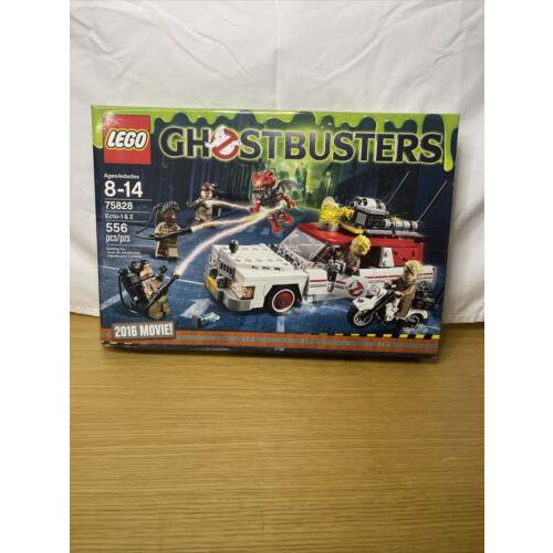 Lego Ghostbusters 75828 Ecto-1 2 2016 Movie Retired Set