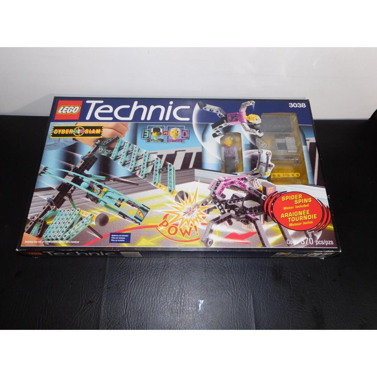 Lego Technic Cyber Slam 3038 1998 370 Pieces