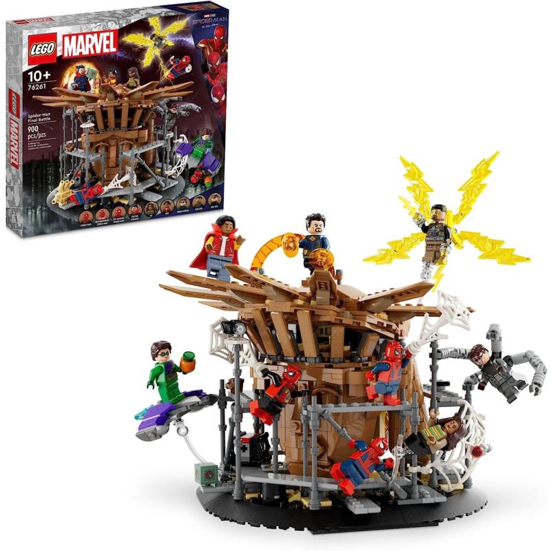 Lego Marvel Spider-man Final Battle 76261 Building Toy Set 900 Pieces Gift