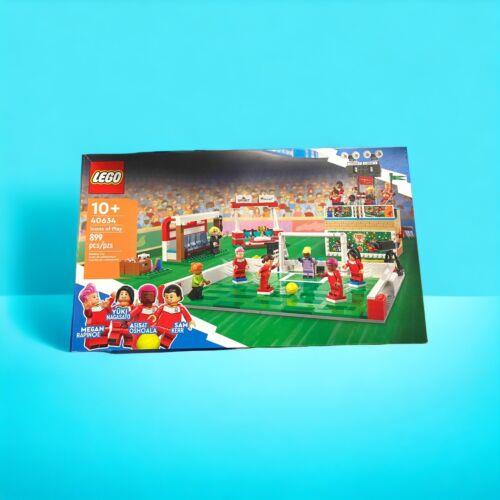 Lego 40634 Icons Of Play Womens Soccer Rapinoe Nagasato Oshoala Kerr