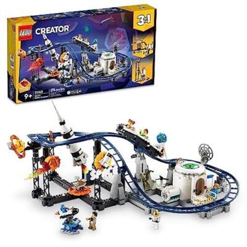 Lego Creator 31142 Space Roller Coaster 3 in 1 Building Toy Set