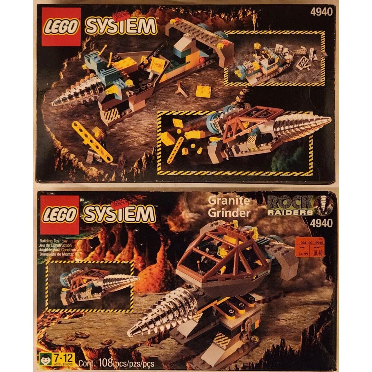 Lego 4940 Granite Grinder- IN Factory Box-retired