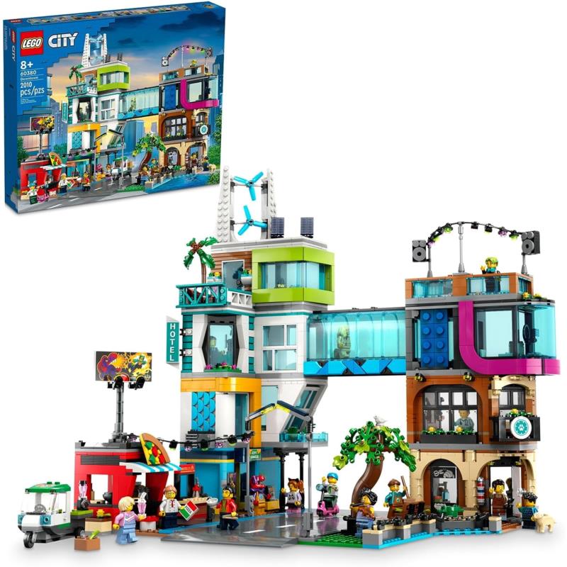 Lego City Downtown 60380 Building Toy Set 2 010 Pieces Gift