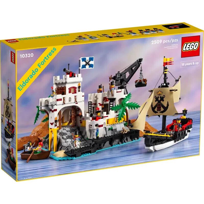 Lego Eldorado Fortress 8 Mini Figures 2509 Pieces 10320 2 Set