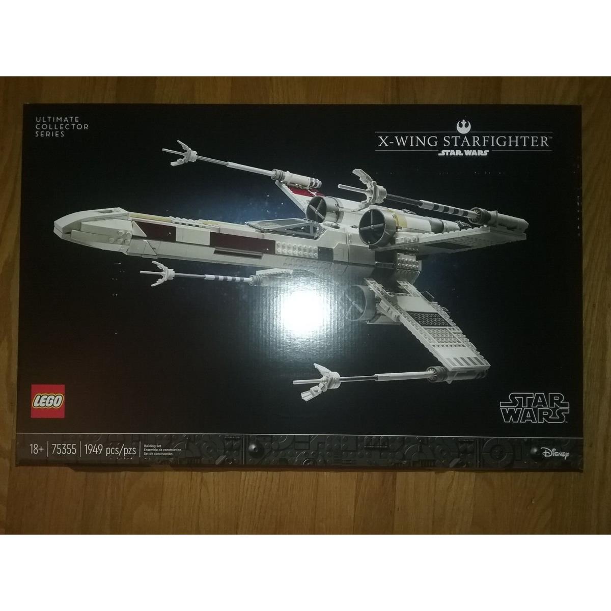 Lego 75355 Star Wars X-wing Star Fighter Ultimate Collector Series 1949 Pieces