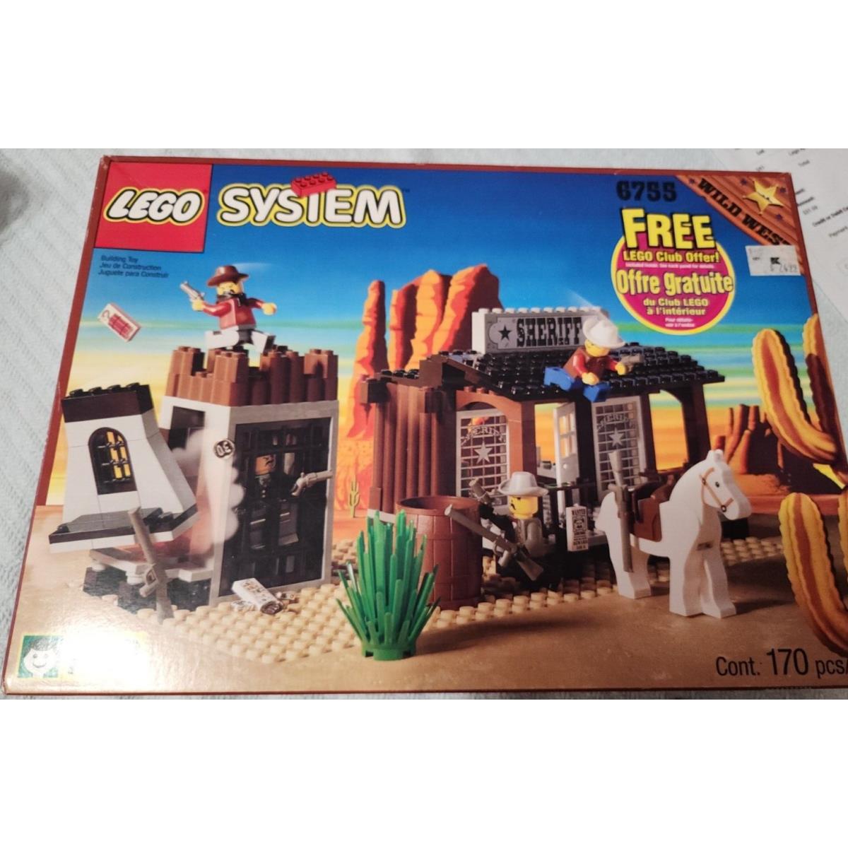 Lego Western: Sheriff`s Lock-up 6755 Retired Box IS IN Condition