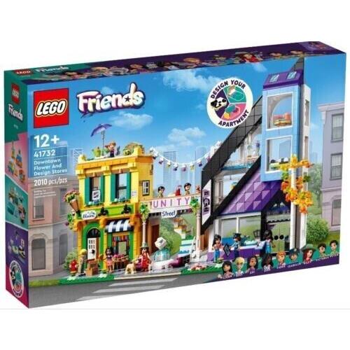 Lego Friends 41732 Downtown Flower and Design Stores Misb IN Hand