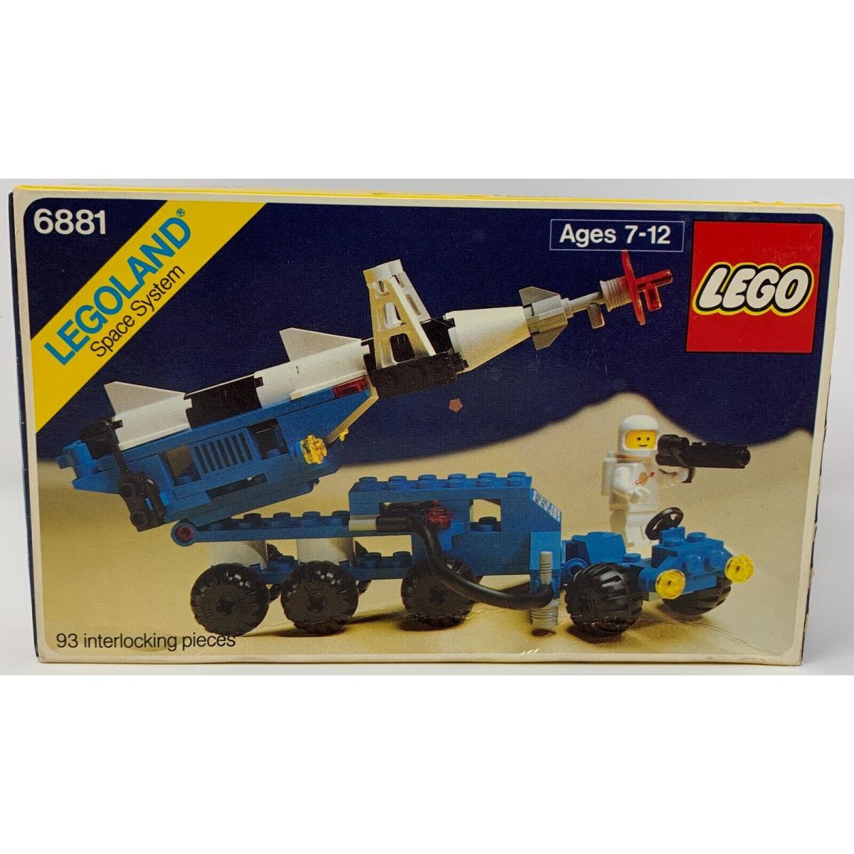 Lego 6881 Lunar Rocket Launcher 1984