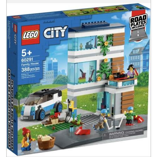 Lego City Family House Retired 60291