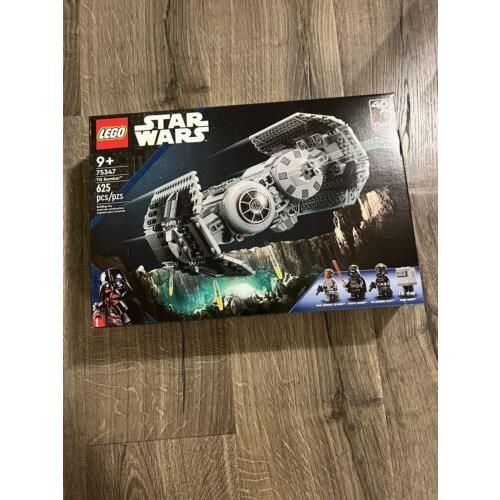 Lego Star Wars Tie Bomber 75347 Model Building Kit Starfighter with Gonk Droid