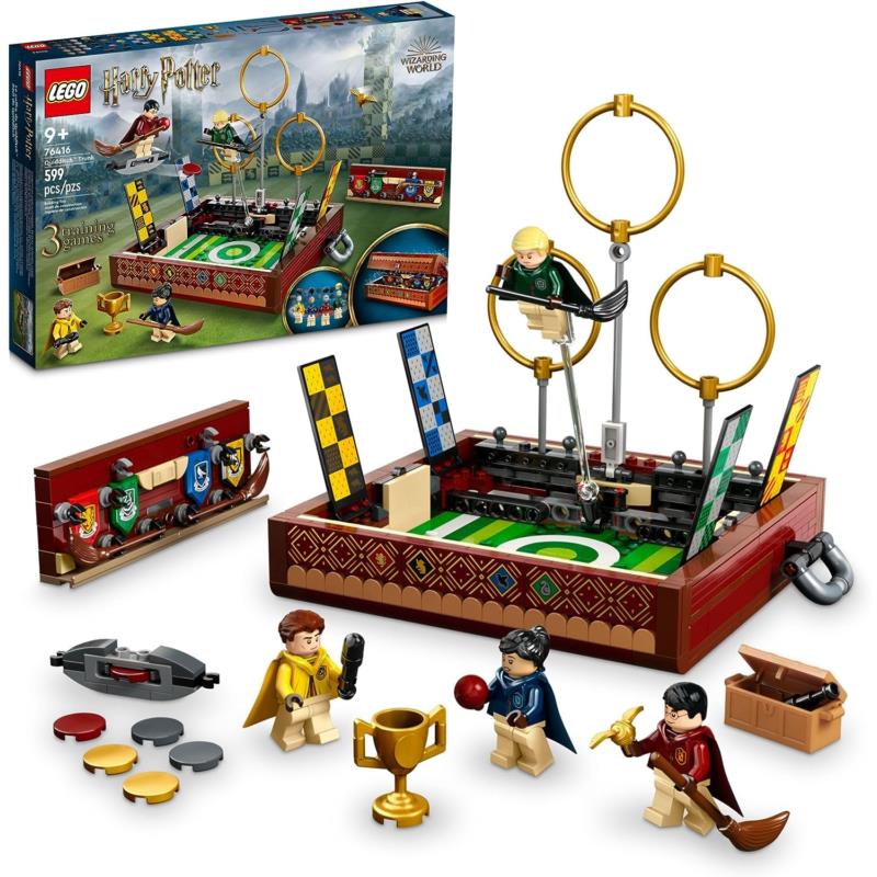 Lego Harry Potter Quidditch Trunk 76416 Building Toy Set 3 Training Game