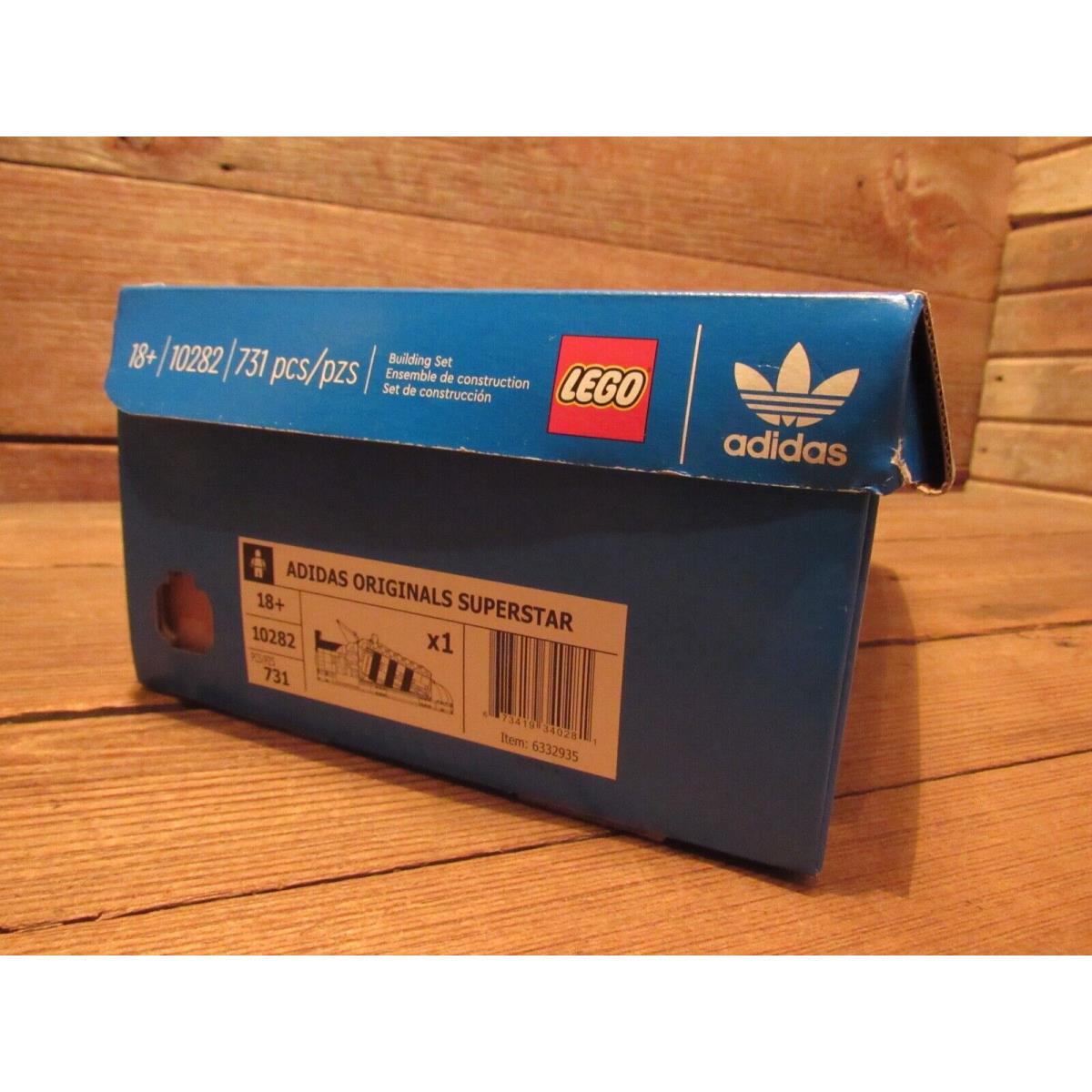 Lego Adidas Originals Superstar Icons Set 10282 731 Pcs - Retired
