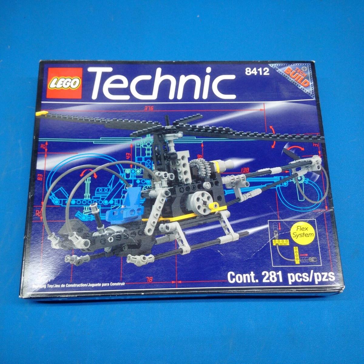 Lego Technic Nighthawk 8412 - Shelf Worn Box - Vintage 1995