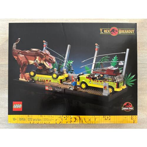 Lego T Rex Breakout Jurassic Park 76956