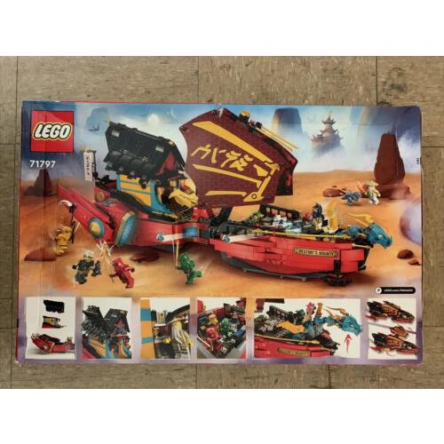 Lego Ninjago 71797 Destiny`s Bounty Race Against Time Building Set IN Hand 2023