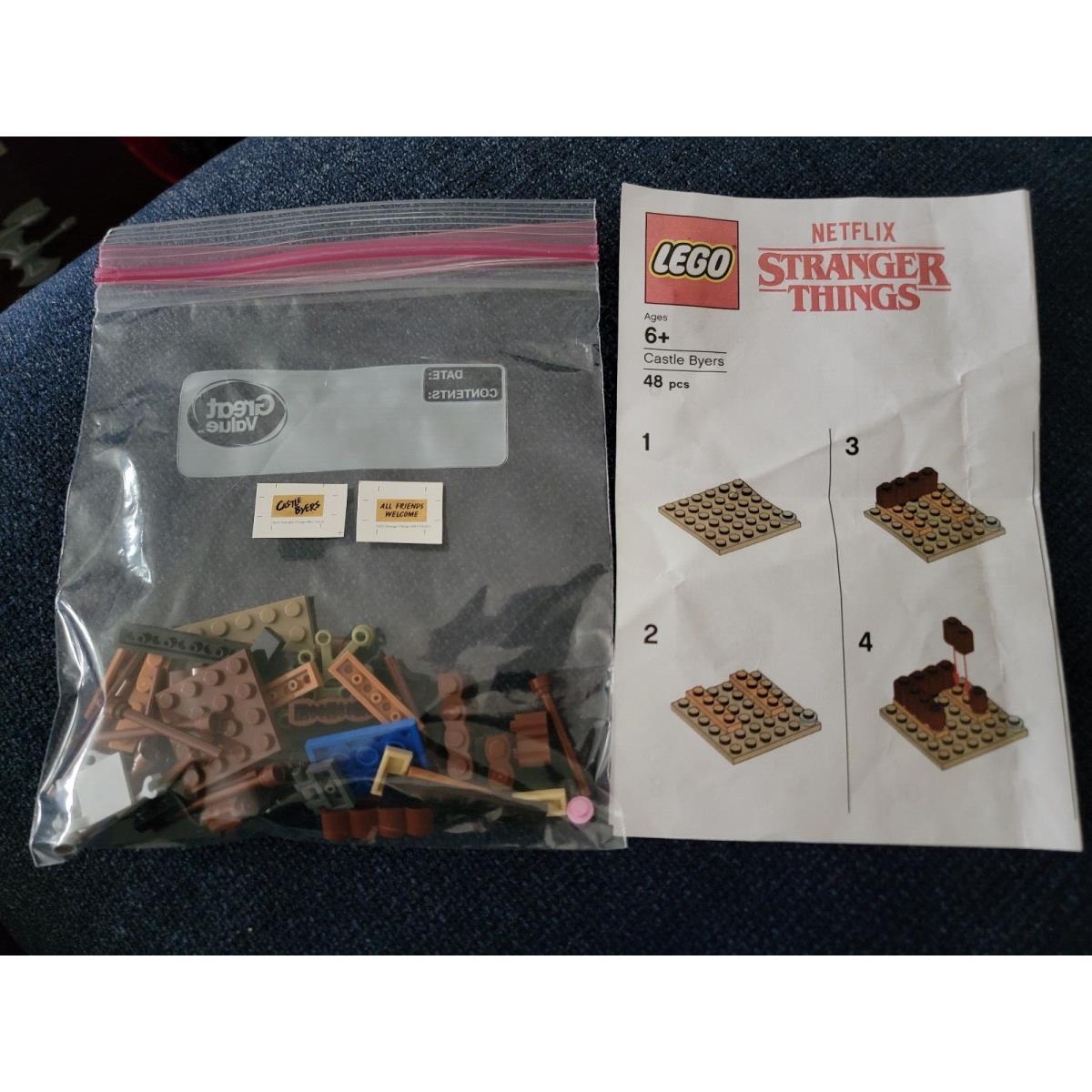 Lego Stranger Things: Castle Byers Set In-store Exclusive Build