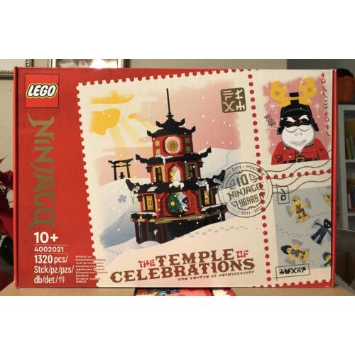 Lego 2021 Ninjago Employee Gift 4002021 The Temple OF Celebrations