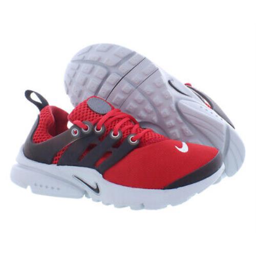 Nike Presto Boys Shoes Size 11 Color: Red/black - Red/Black , Red Main