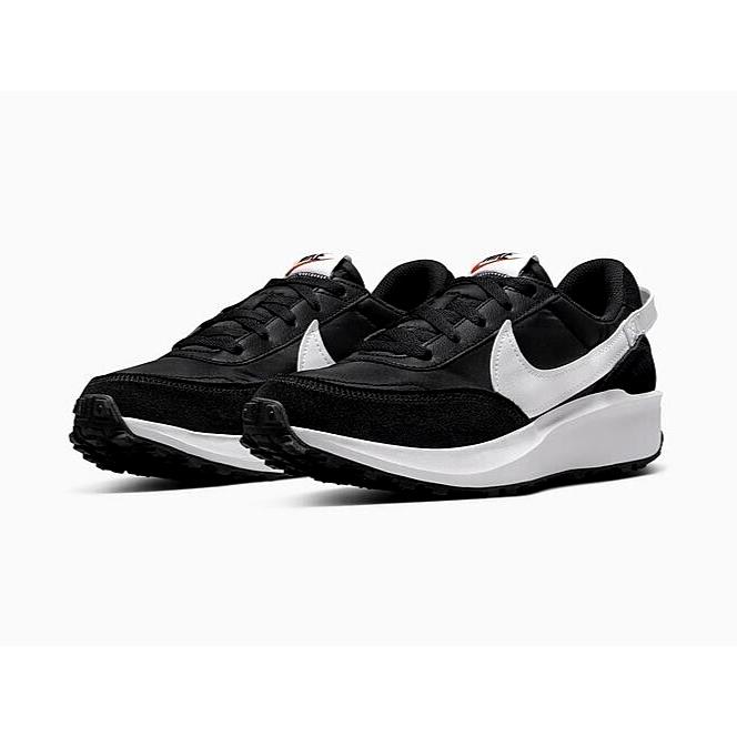 Nike Waffle Debut Womens Size 6 Shoes DH9523 002 Black White - 