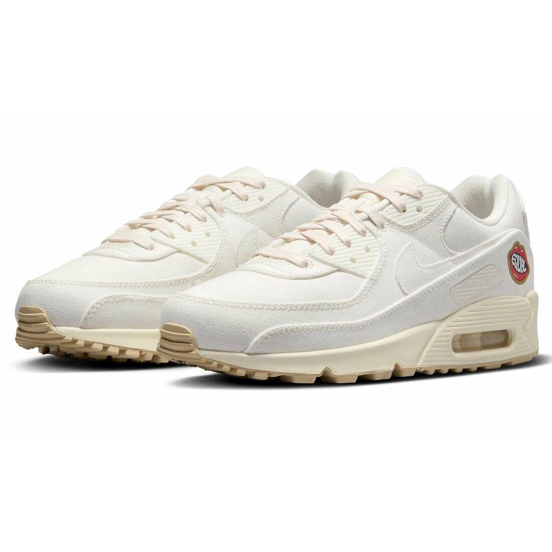 Nike Air Max 90 SE Womens Size 6 Shoes FD0867 133 The Future Is Equal Beige