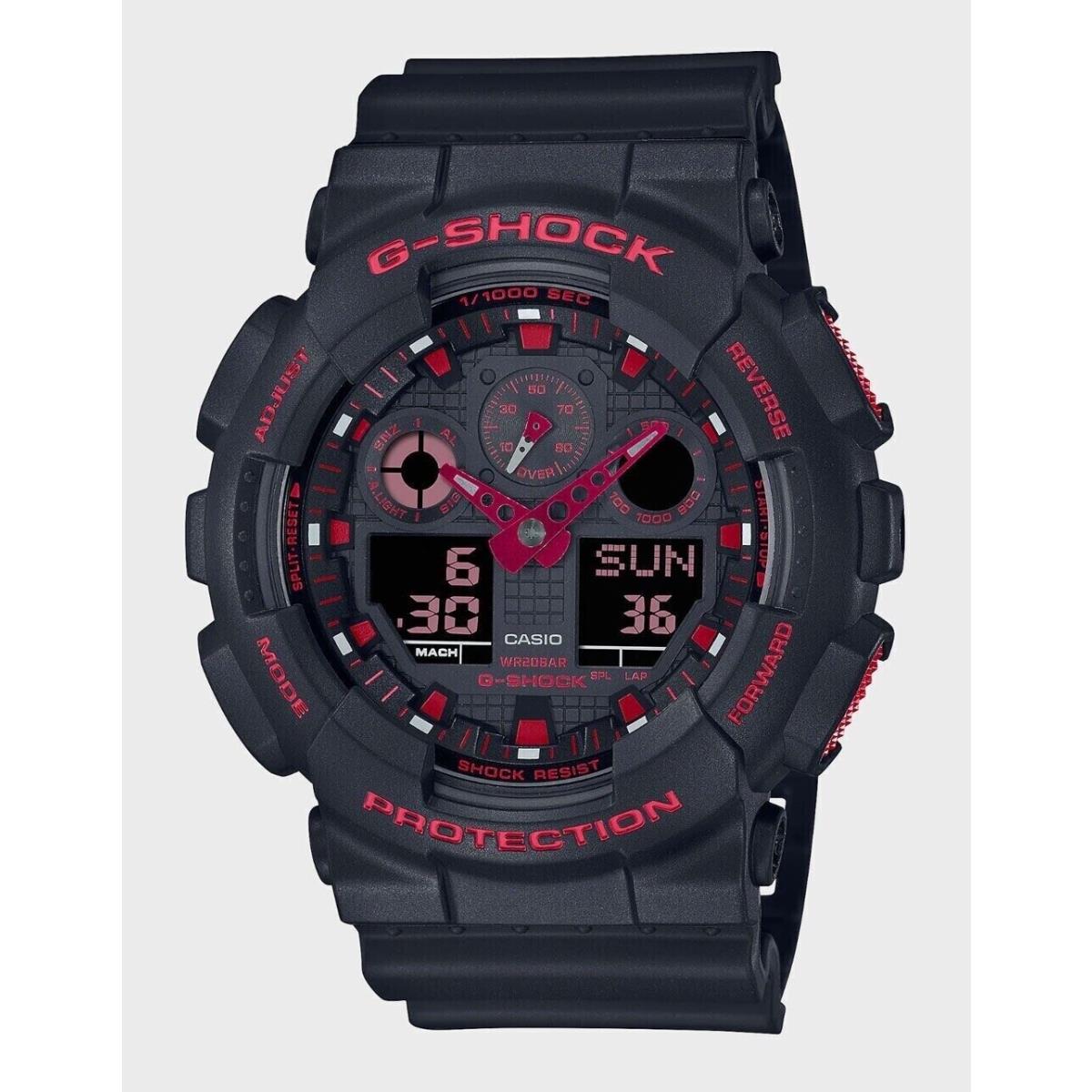 Casio G-shock GA100BNR-1A Men`s Watch