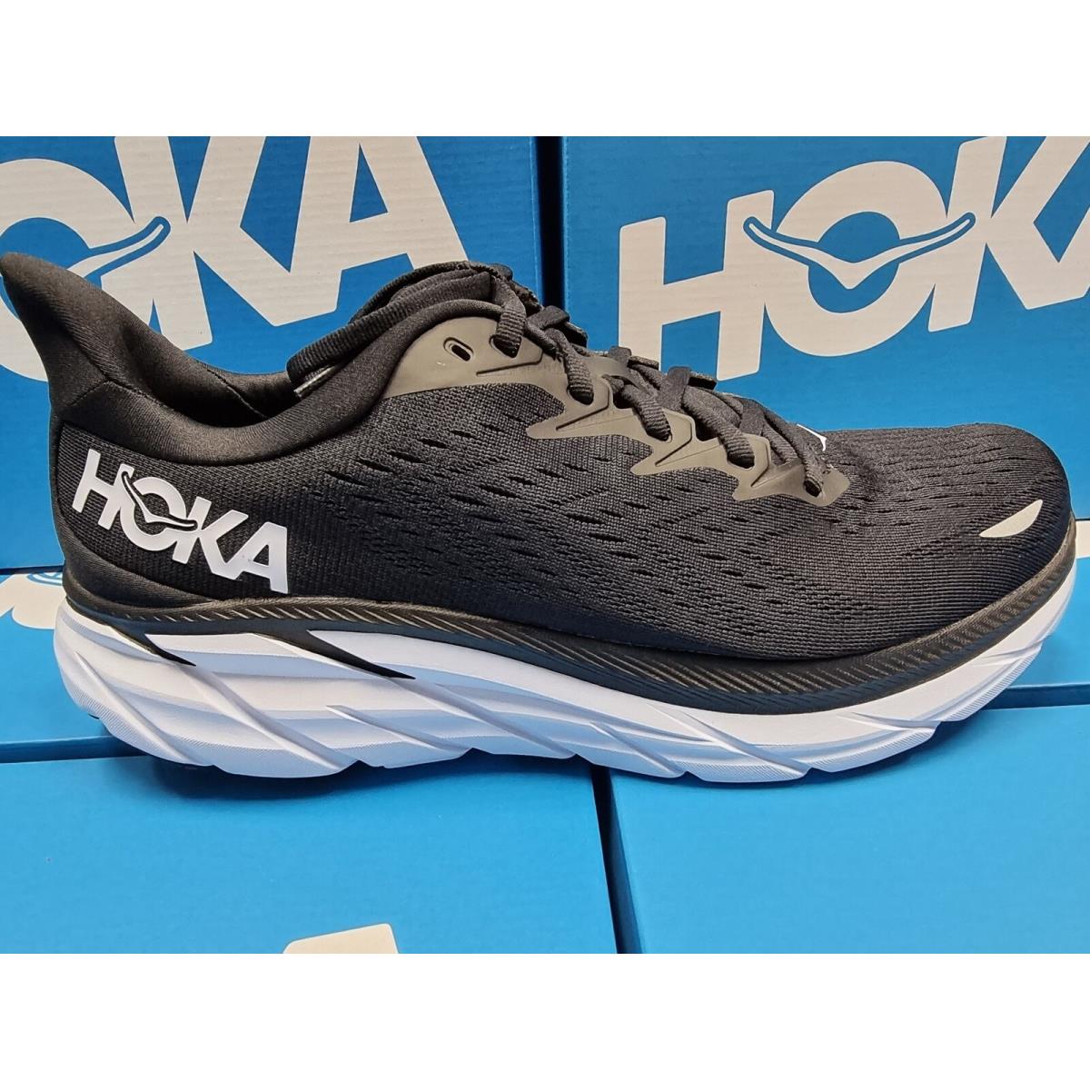 Hoka One One Clifton 8 1119393/BWHT Running Shoes For Men`s