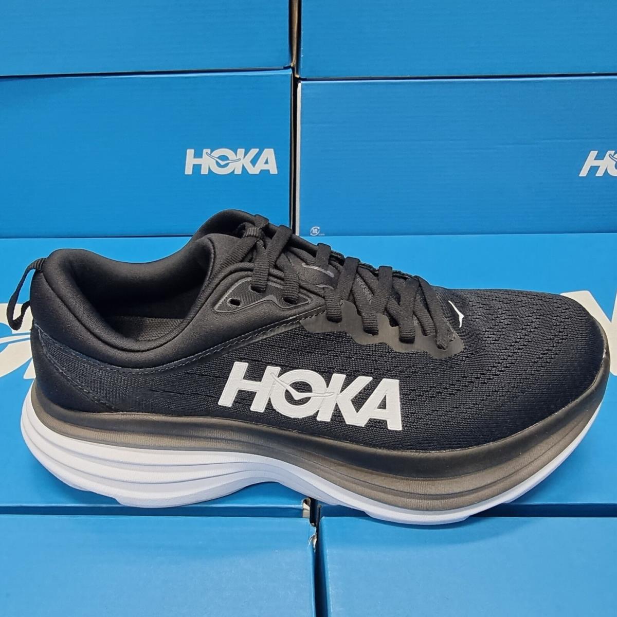 Hoka One One Bondi 8 1123202/BWHT Men`s Running Shoes