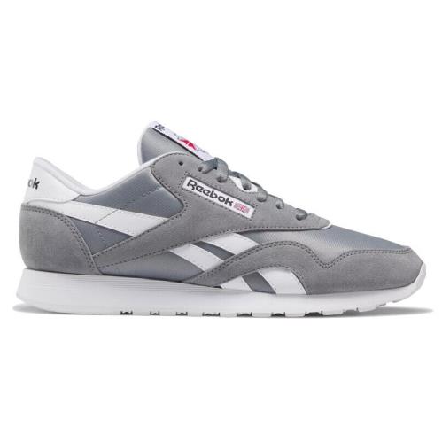 Reebok Men`s Classic Walking Lightweight Breathable Shoes Sneakers Rubber Sole Gray