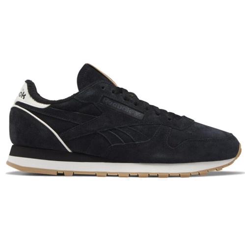 Reebok Unisex Classic Leather 1983 Vintage Shoes Suede Upper Rubber Outsole Black