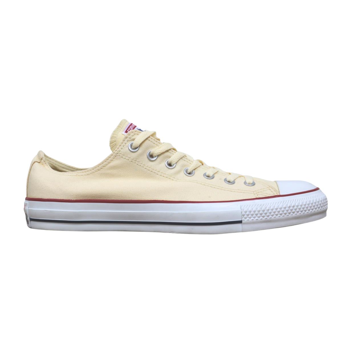 Size 11.5 Converse M9165 Chuck Taylor All Star OX Natural White Shoes - Beige