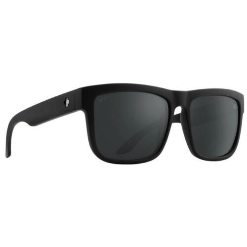 Spy Optic Discord Sunglasses - Soft Matte Black / Happy Boost Polar Black Mirror