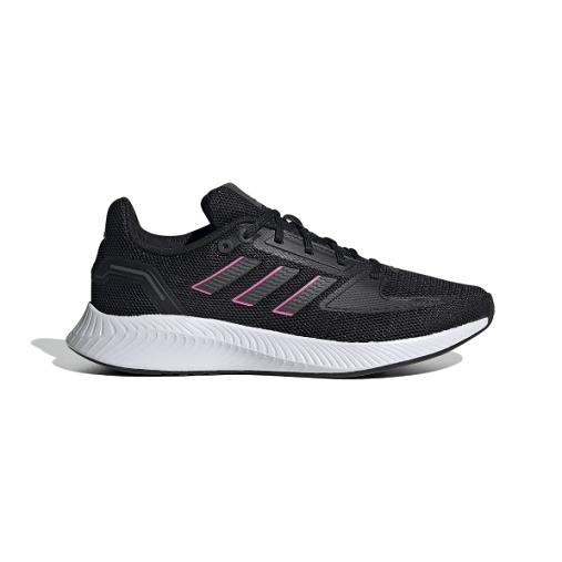 Adidas FY9624 Runfalcon 2.0 Wmn`s Medium Black/gray/pink Mesh Running Shoes - Black/Gray/Pink