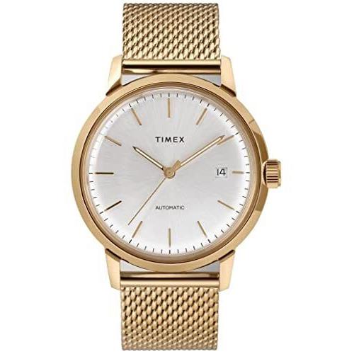 Timex Unisex Marlin TW2T34600 Automatic Gold Stainless Steel Watch