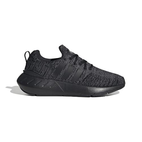 Adidas GW8166 Swift Run 22 Jr`s Medium Black/grey/white Mesh/knit Running Shoe
