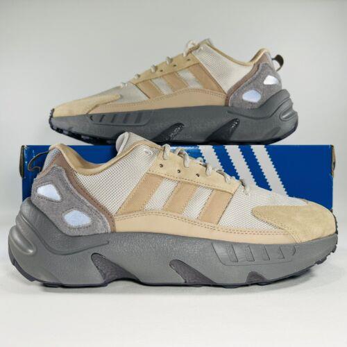 Adidas Originals ZX 22 Boost Men`s Shoes Athletic Sneakers Beige GX7008