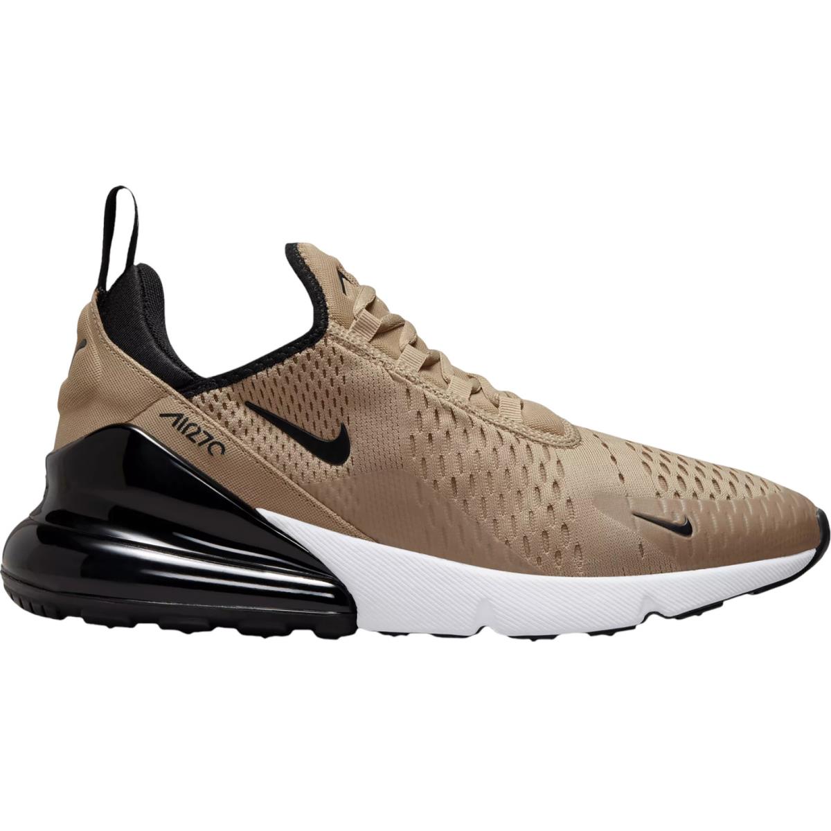 Nike Air Max 270 Men`s Casual Shoes All Colors US Sizes 7-14 Khaki/Black/White