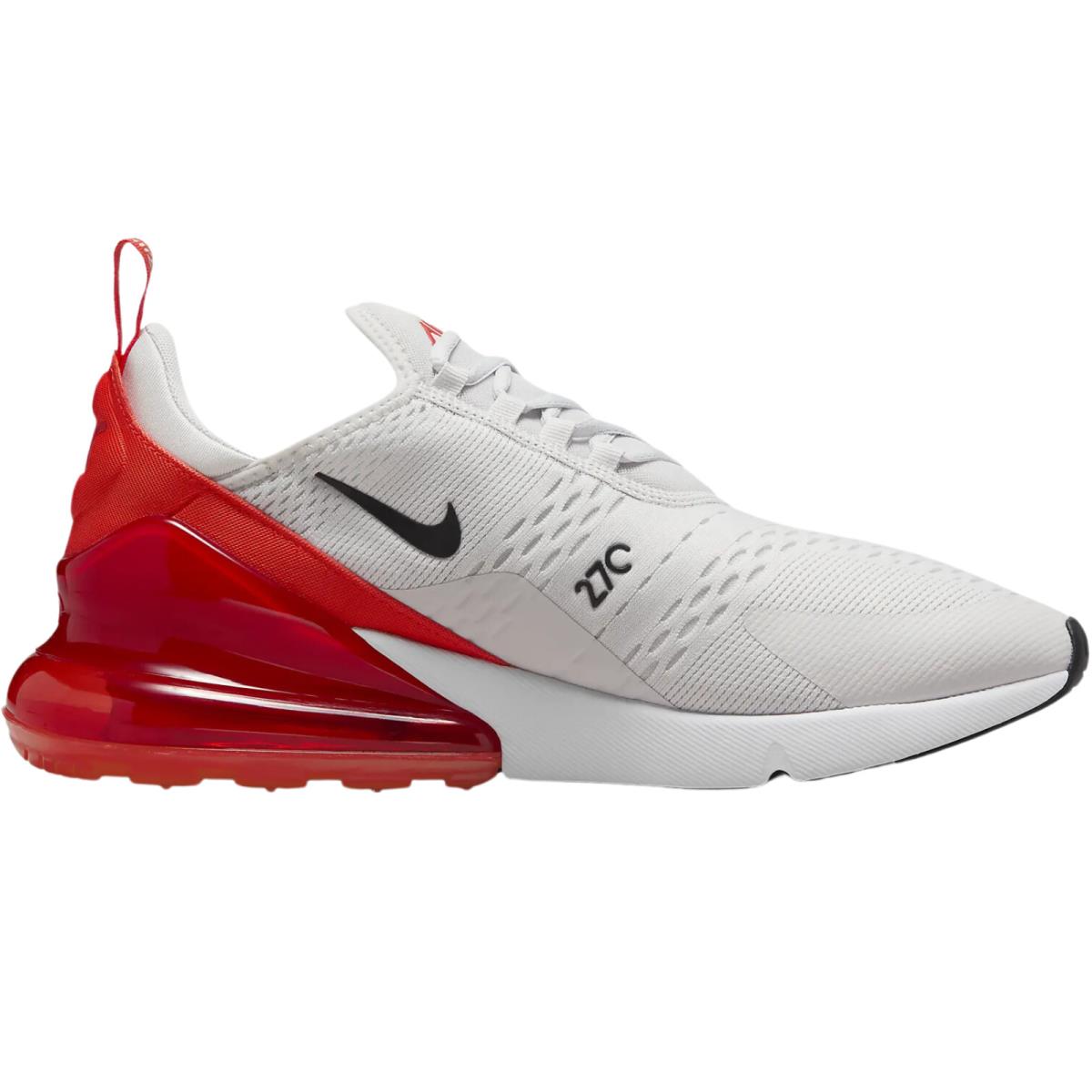 Nike Air Max 270 Men`s Casual Shoes All Colors US Sizes 7-14 Photon Dust/Picante Red/White/Black