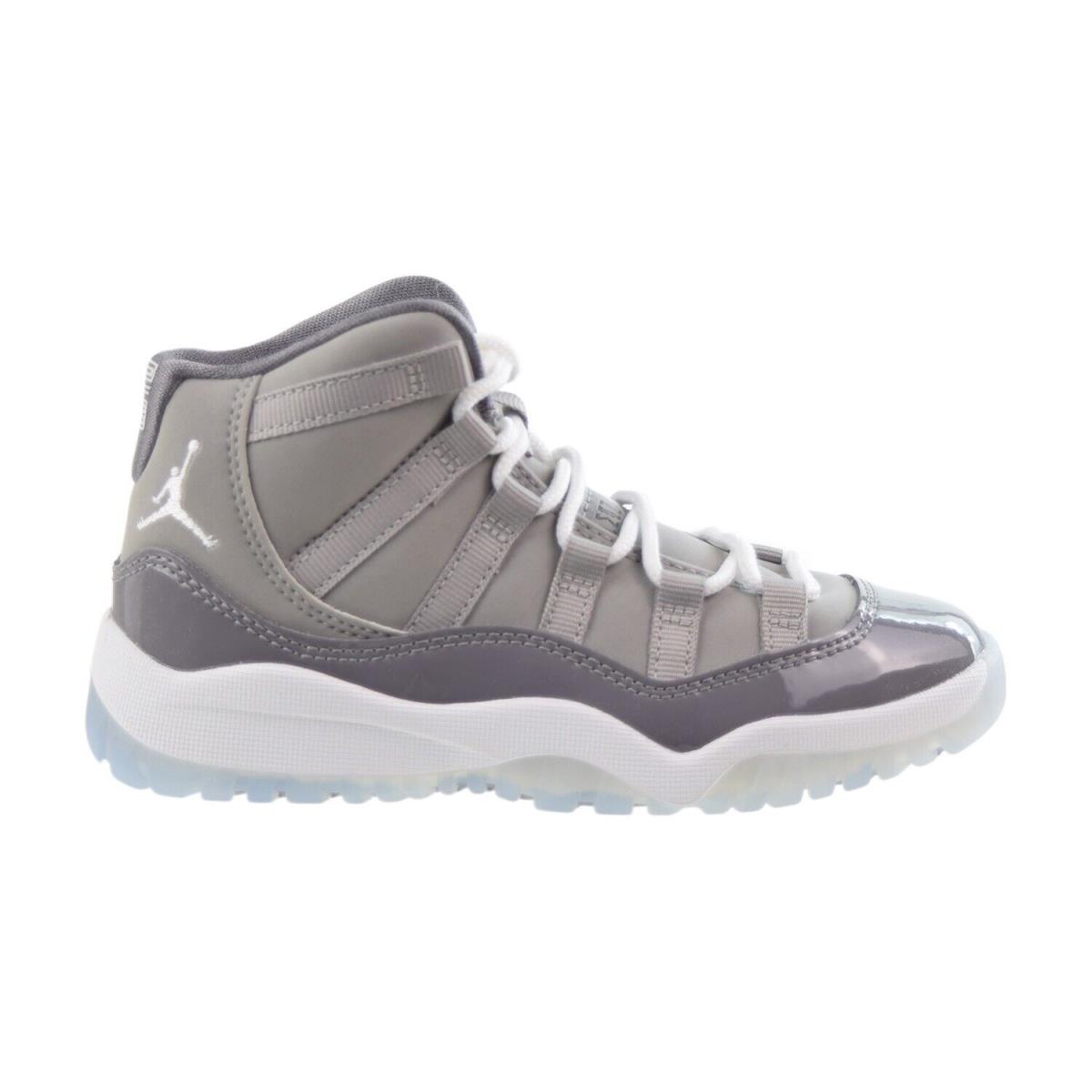 Jordan 11 Retro PS Little Kids` Shoes Cool Grey 378039-005 - Cool Grey