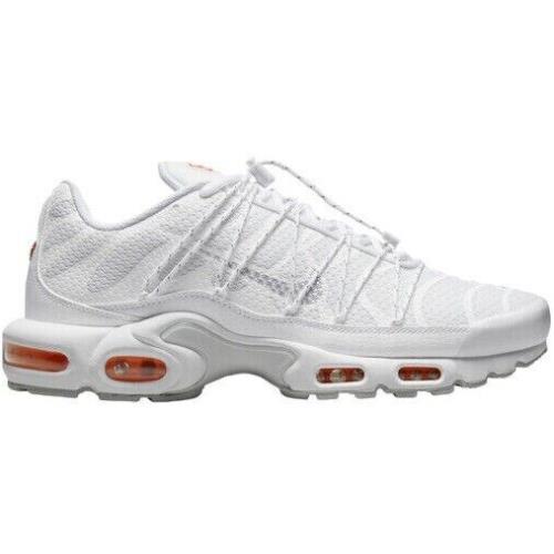 Nike Air Max Plus Utility TN Men`s Casual Shoes All Colors US Sizes 7-14 White/Safety Orange/Pure Platinum