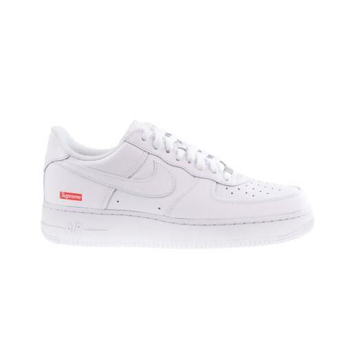 Nike Air Force 1 Low Supreme Men`s Shoes White CU9225-100 - White