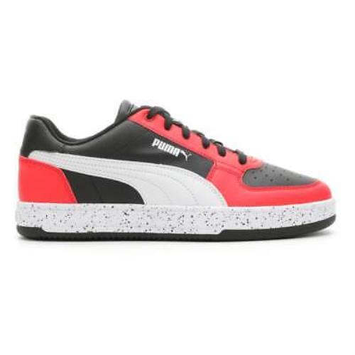 Puma Caven 2.0 Speckle Lace Up Mens Red Sneakers Casual Shoes 39531901 - Red