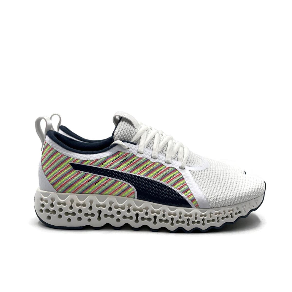 Puma Calibrate Runner SP Mens Casual Running Shoe White Athletic Trainer Sneaker - White Multicolor
