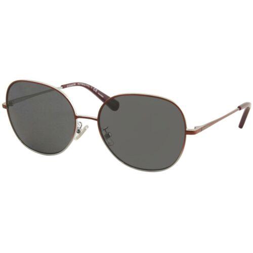 Coach Women`s Sunglasses Metal Frame Polarized Grey Lens Coach 0HC7108 93418157