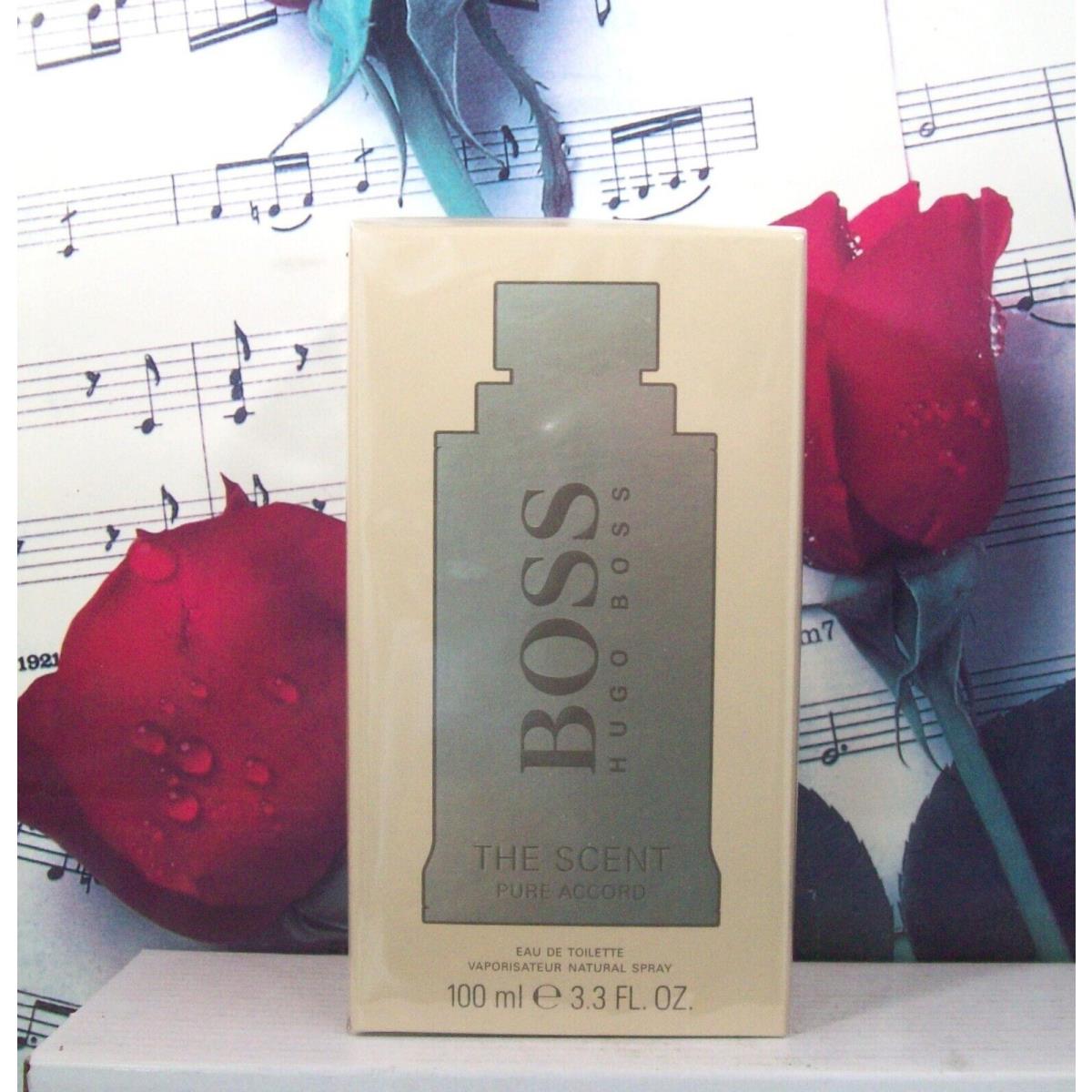 Boss By Hugo Boss The Scent Pure Accord 3.3 Oz. Edt Spray