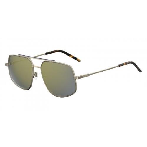 Fendi FF M0007/S 3YG/JO Aviator Sunglasses Light Gold / Grey Bronze Mirror